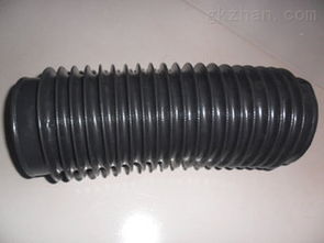 內襯鋼絲圈耐腐蝕伸縮活塞桿防護罩持久耐用